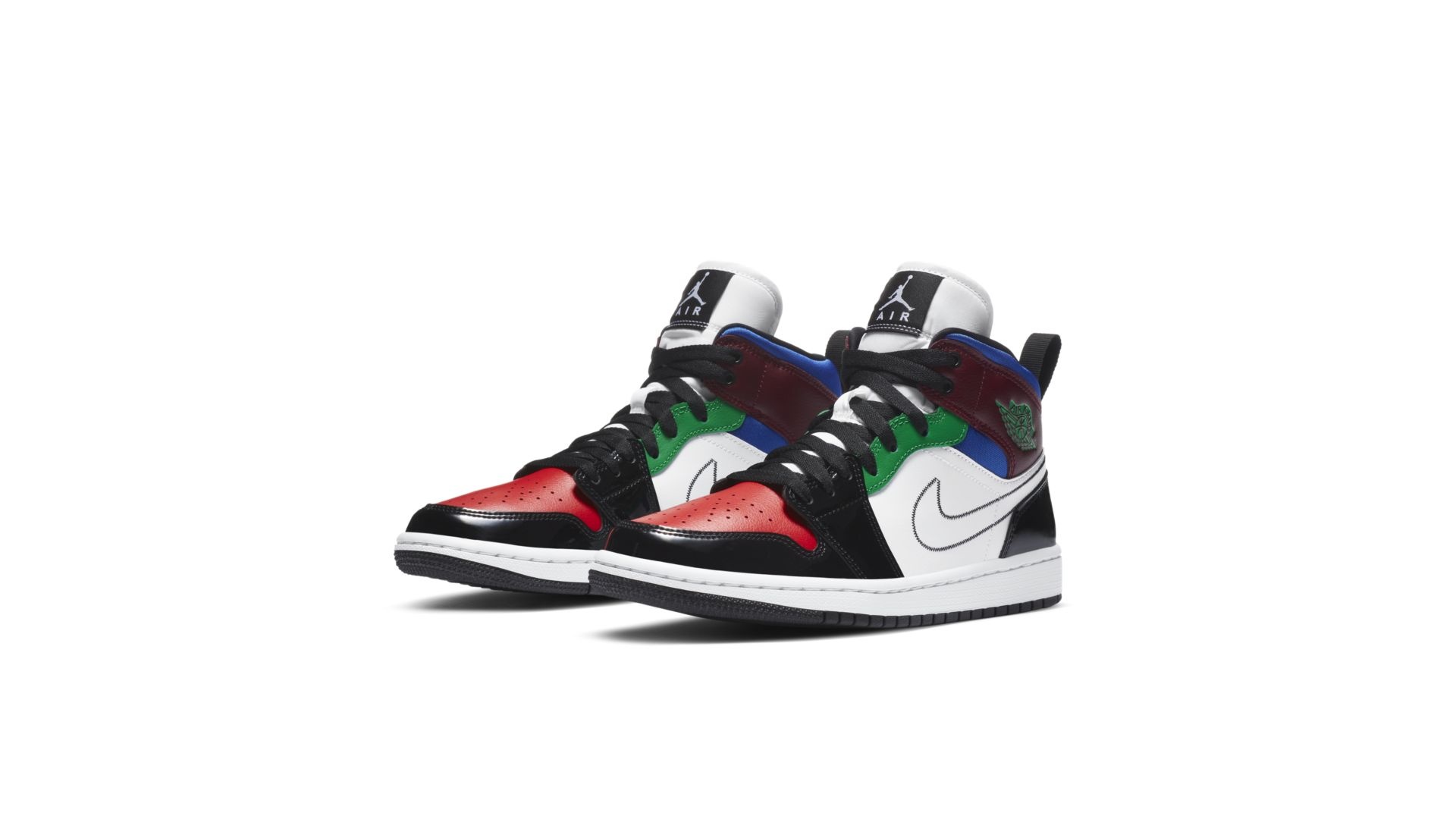 se multi color jordan 1