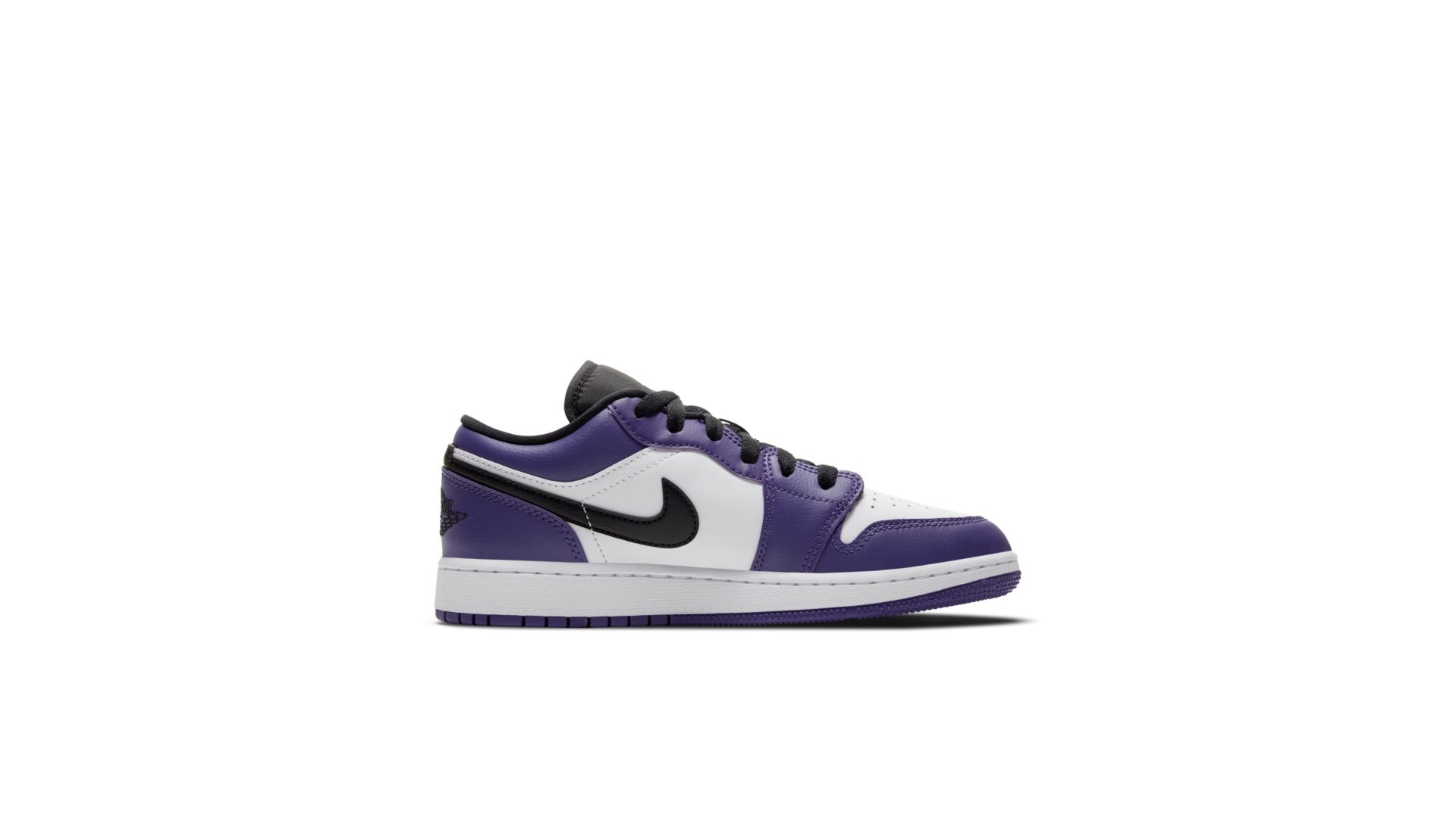 purple and white jordan 1 low