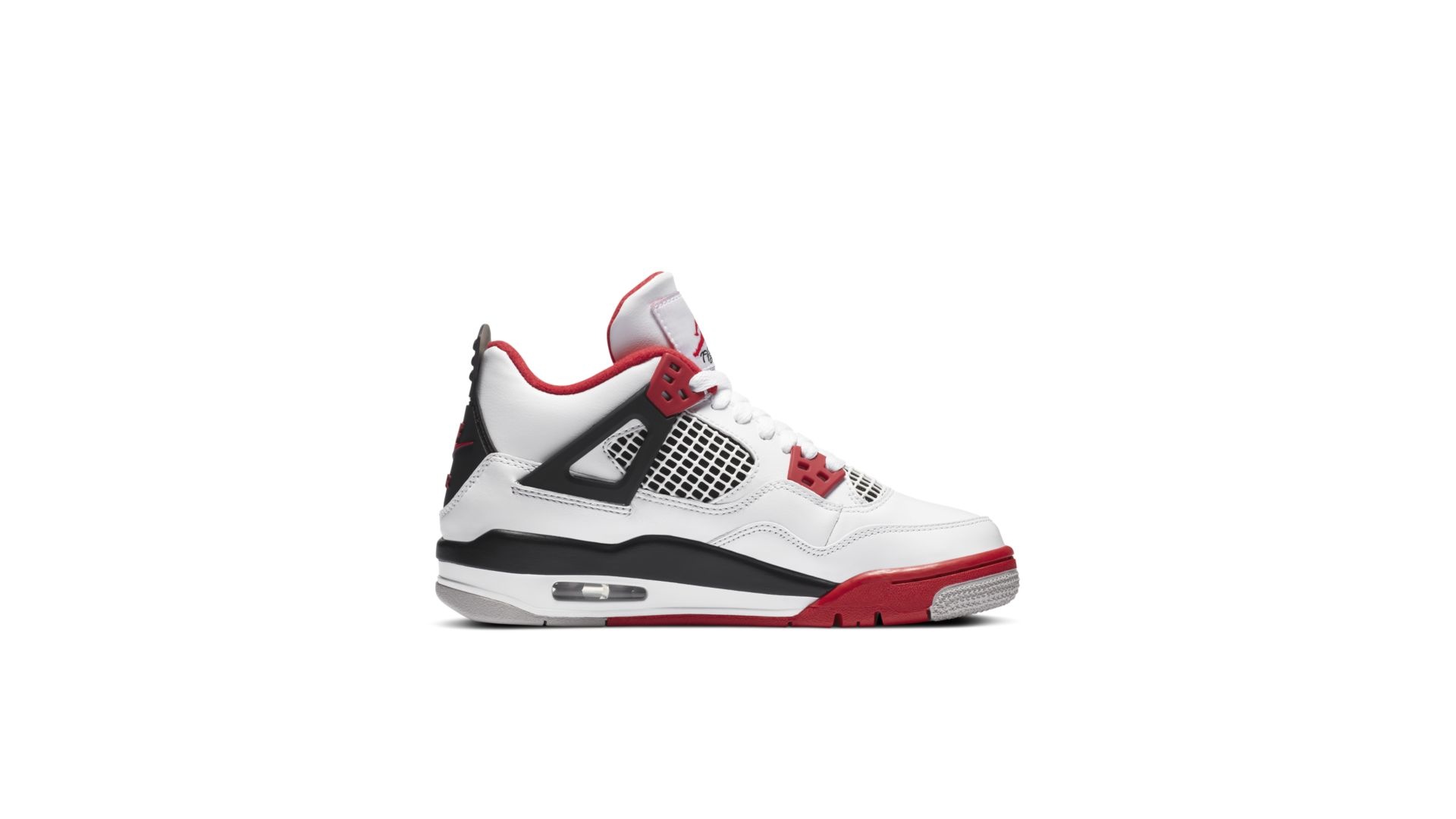 red and black jordan 4