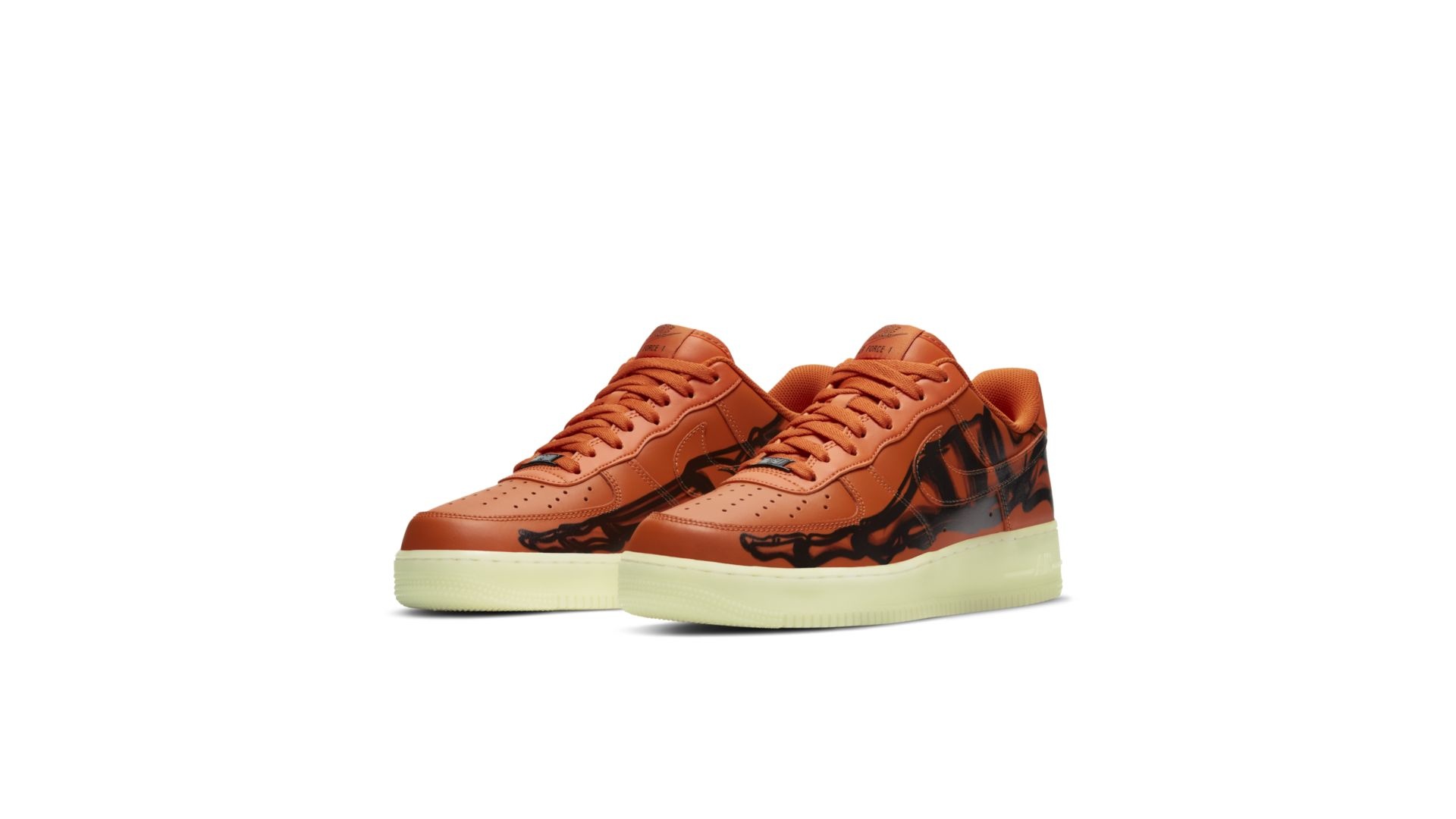 orange suede air force ones