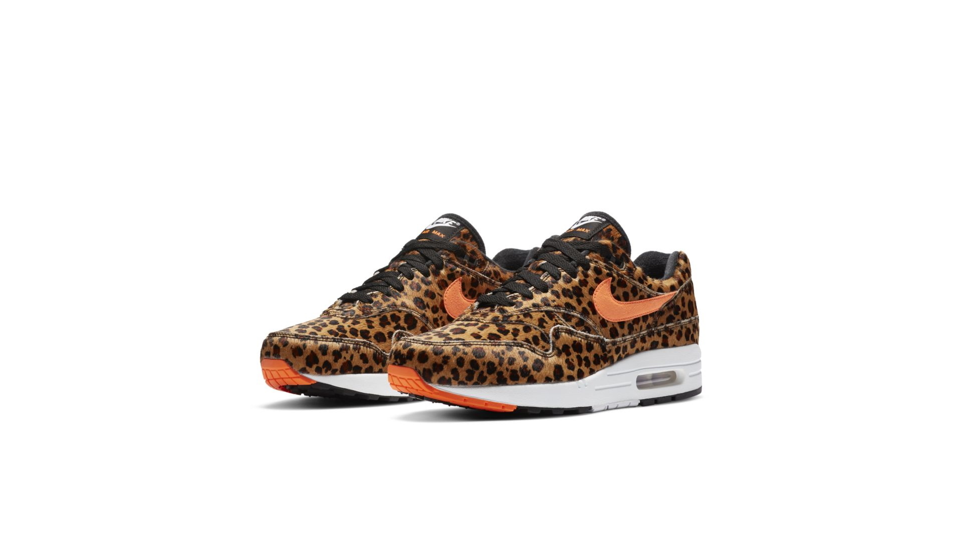 air max with leopard print