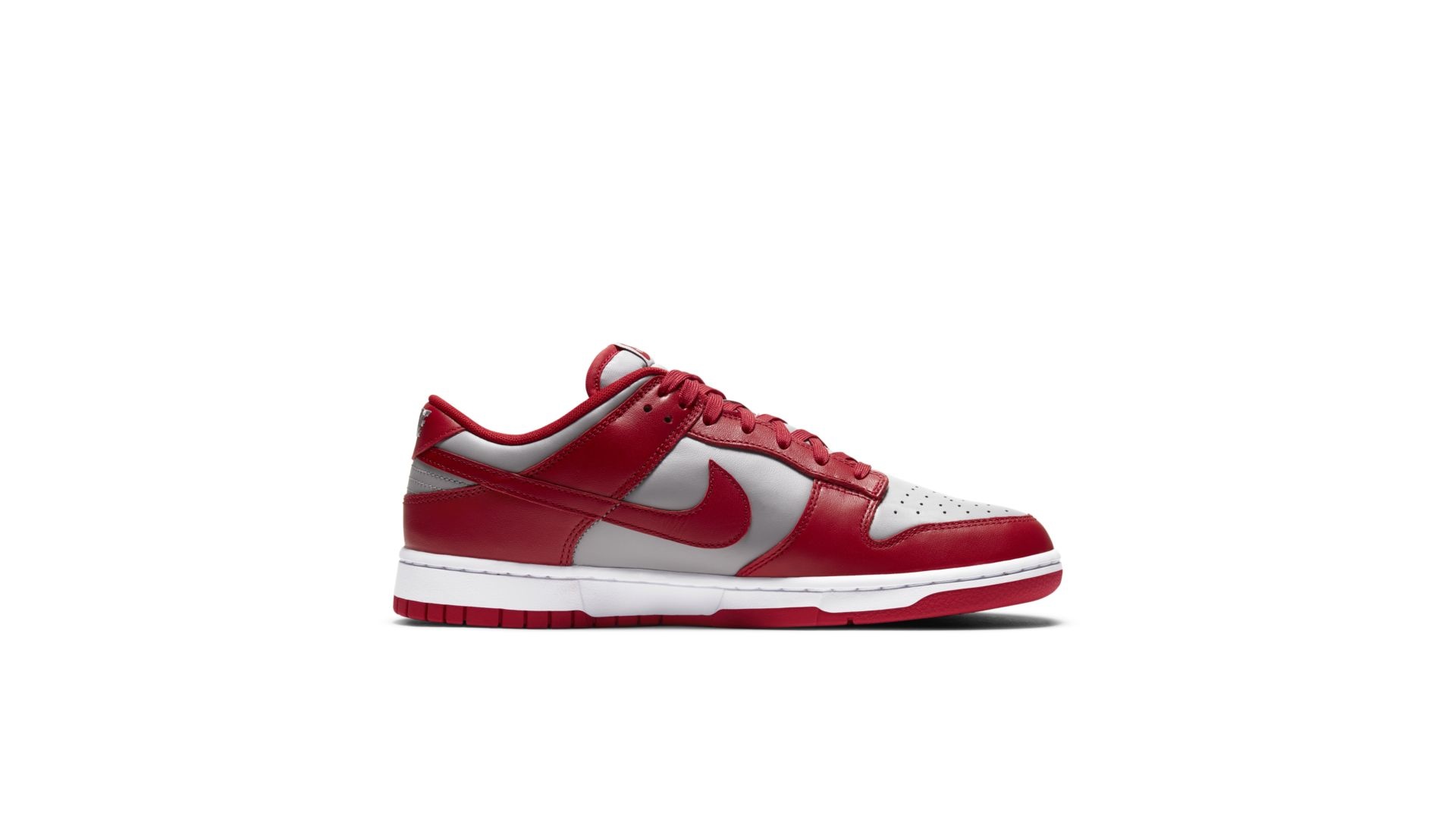 all red nike dunks