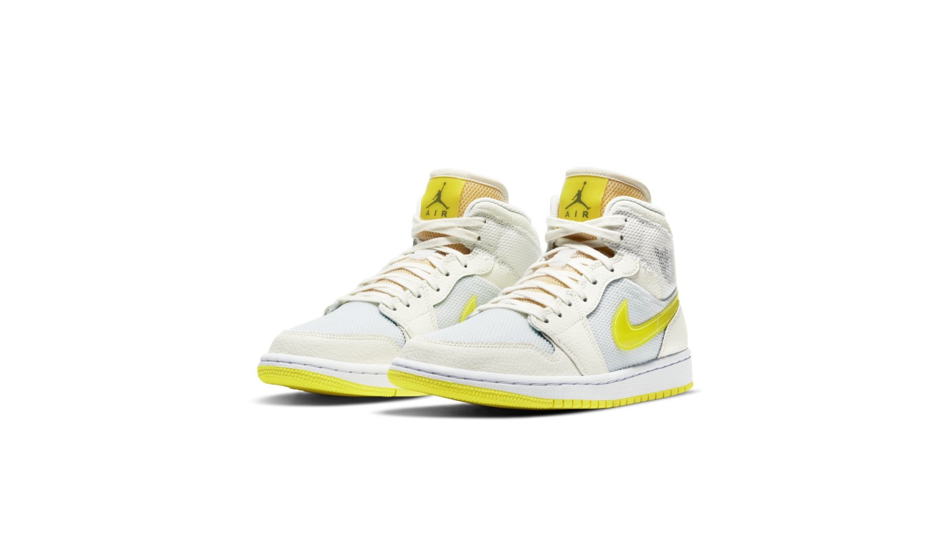 jordan 1 yellow mid