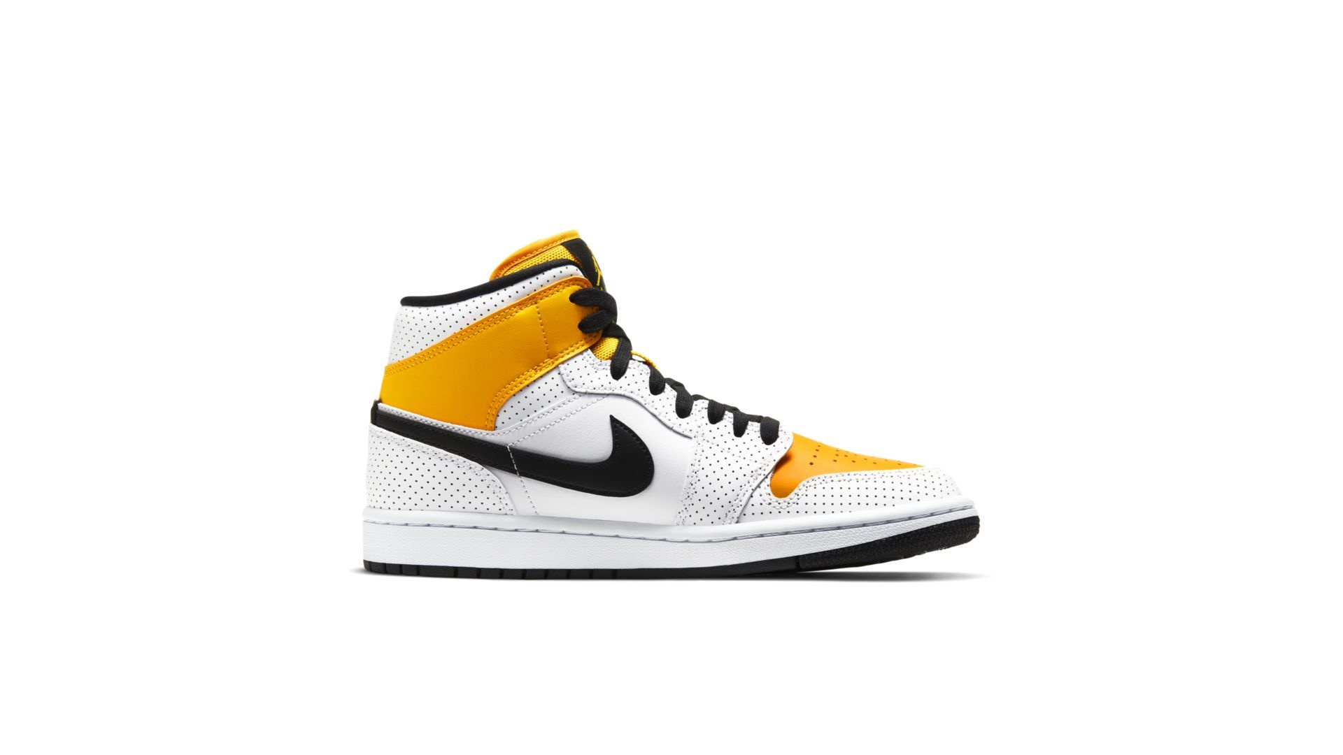 jordan 1 mid yellow orange