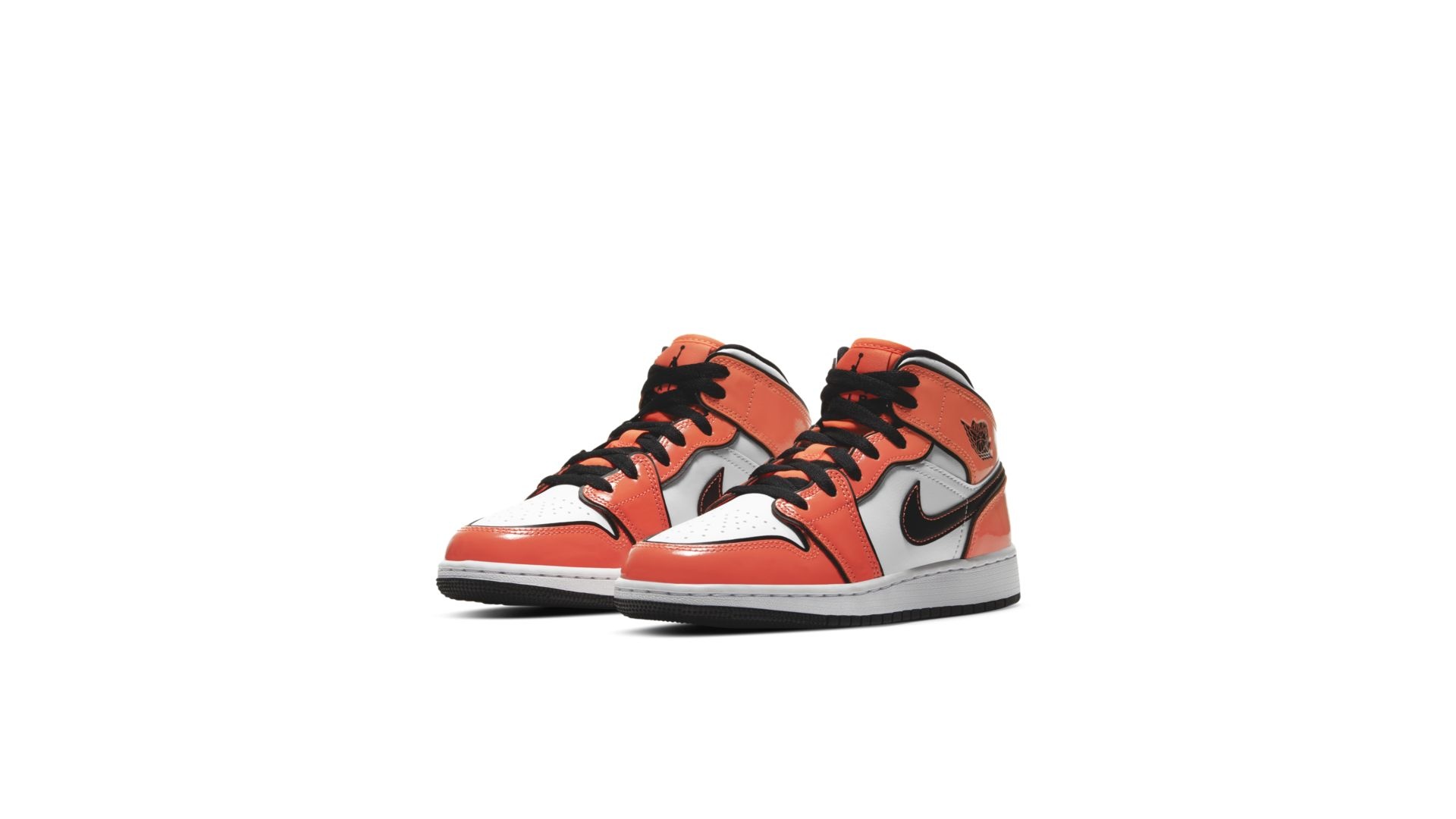 air jordan mid orange