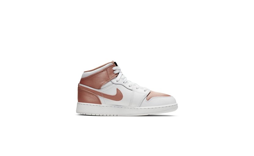 jordan 1 mid rose gold gs