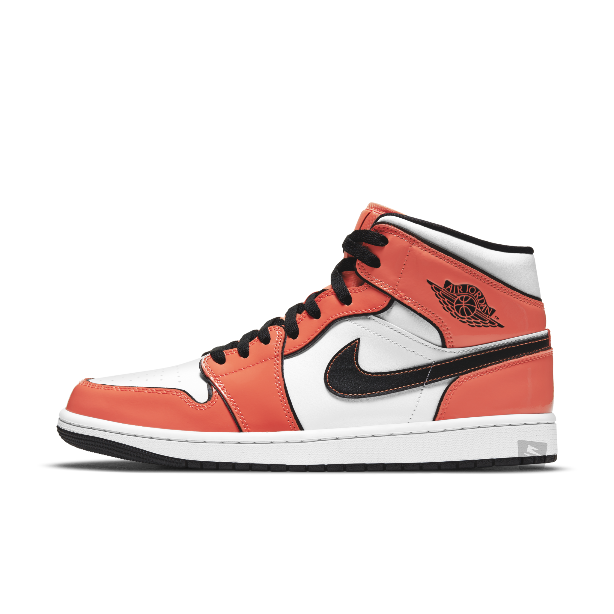 jordan orange mid