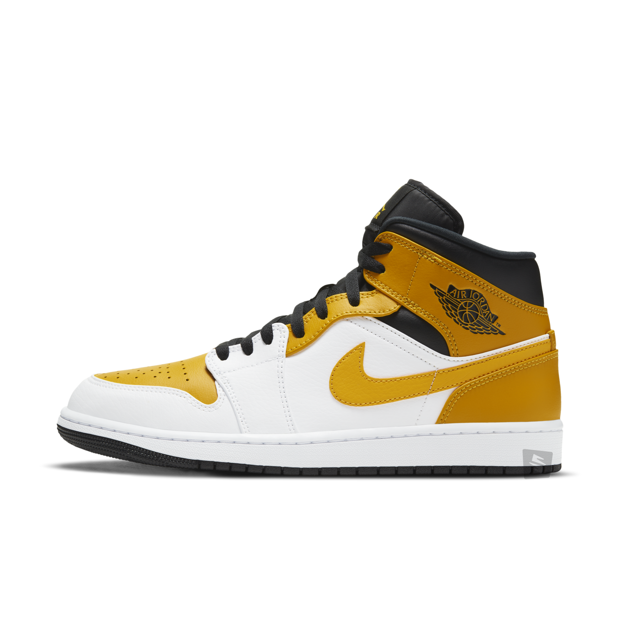 Air Jordan 1 Mid 'University Gold' - Sneakin