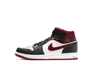 Air Jordan 1 Mid Gym Red Black White Sneakin Air Jordan 1 Mid Gym Red Black White Sneakin
