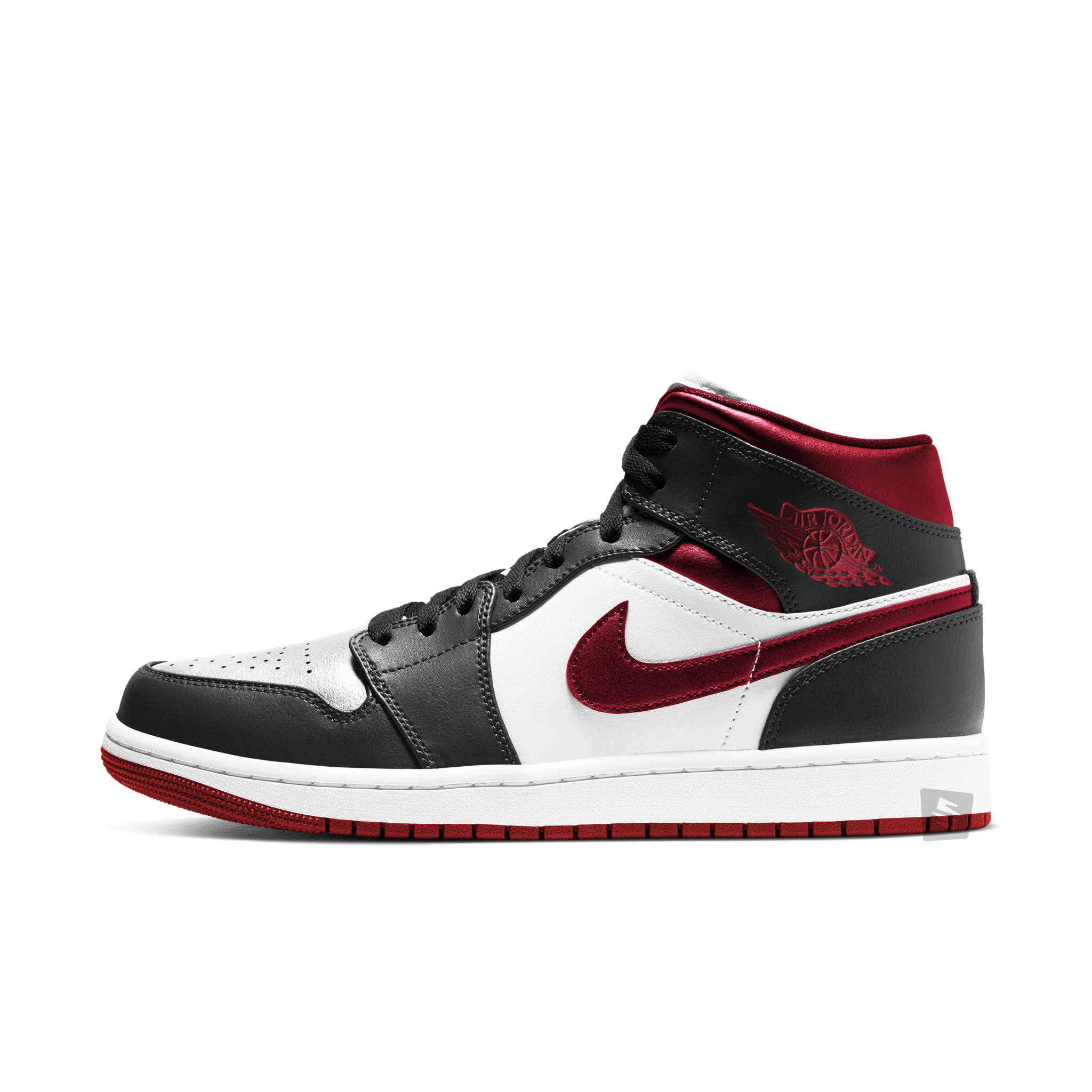 air jordan red and black shoes