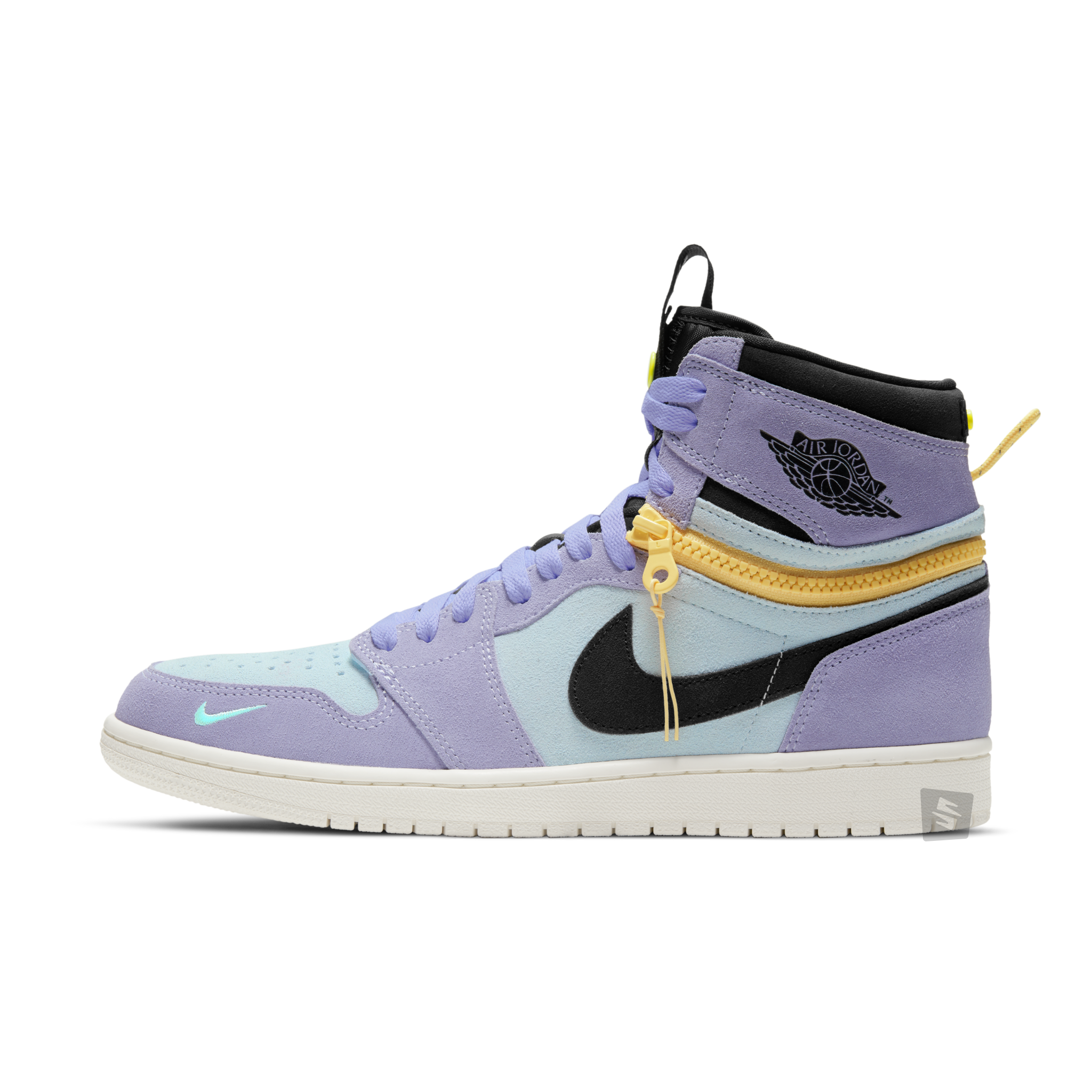 turbo green jordan 1 purple laces