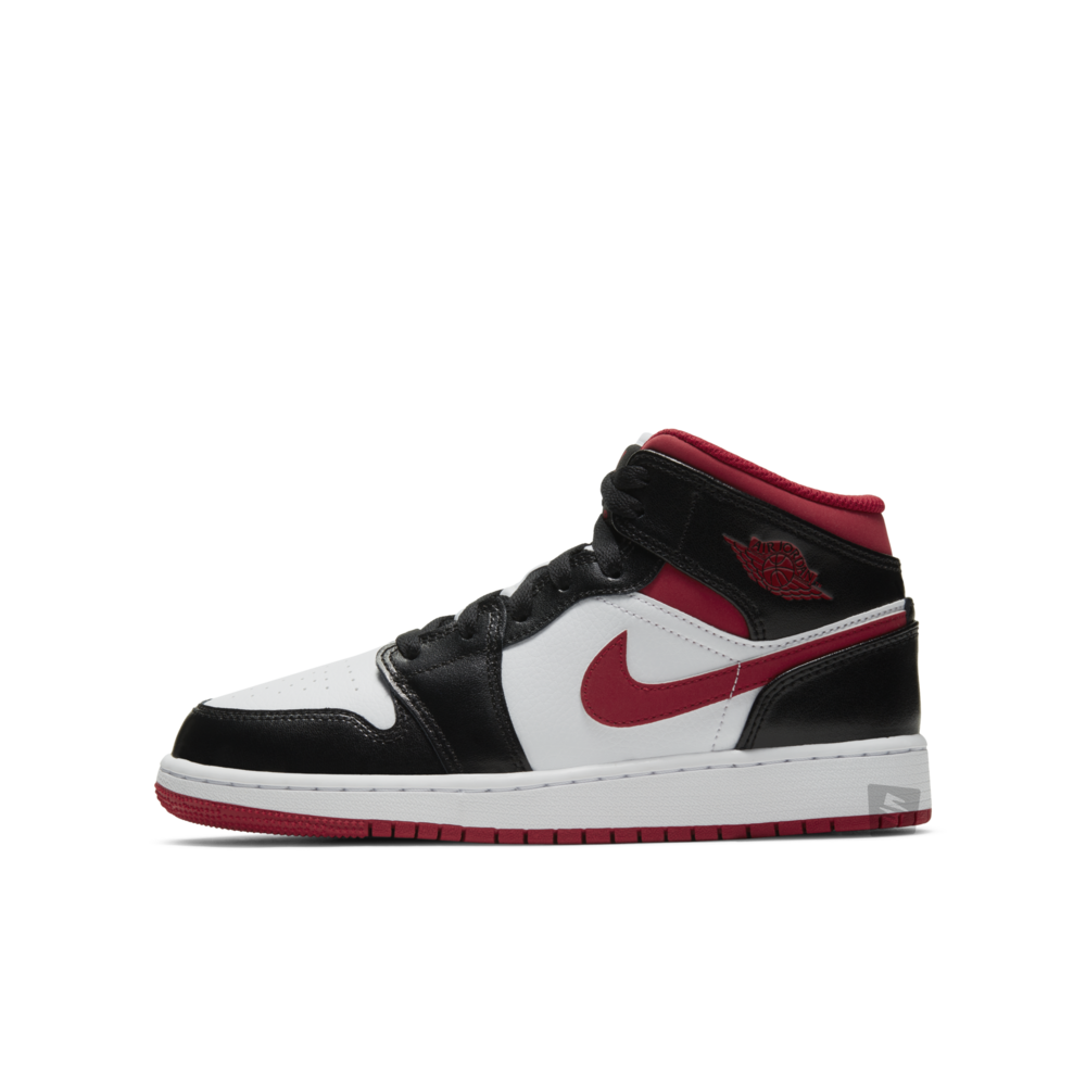 jordan 1s red black white