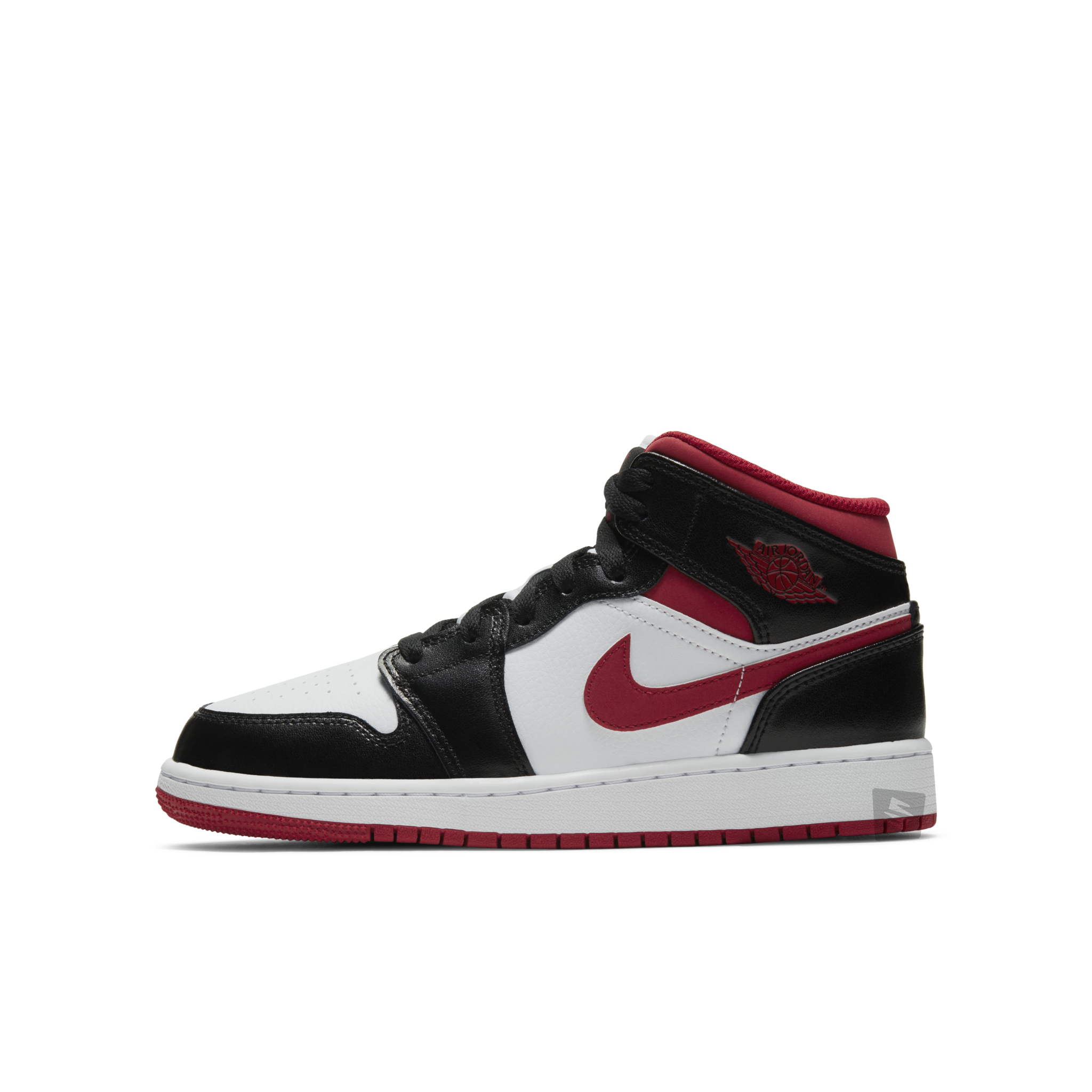 Air Jordan 1 Mid 'Gym Red Black White 