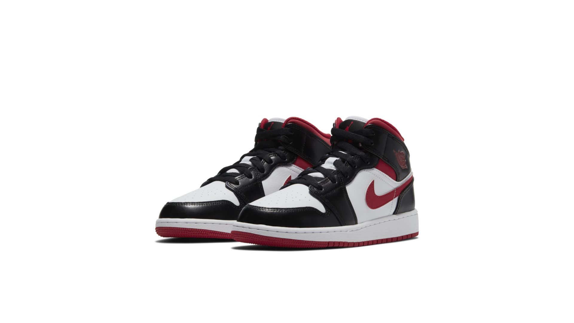 nike air jordan red black and white