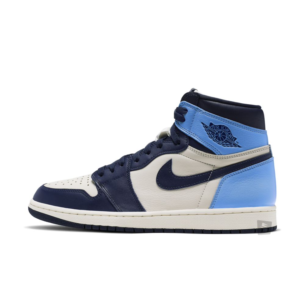 Air Jordan 1 High 'Obsidian UNC' - Sneakin