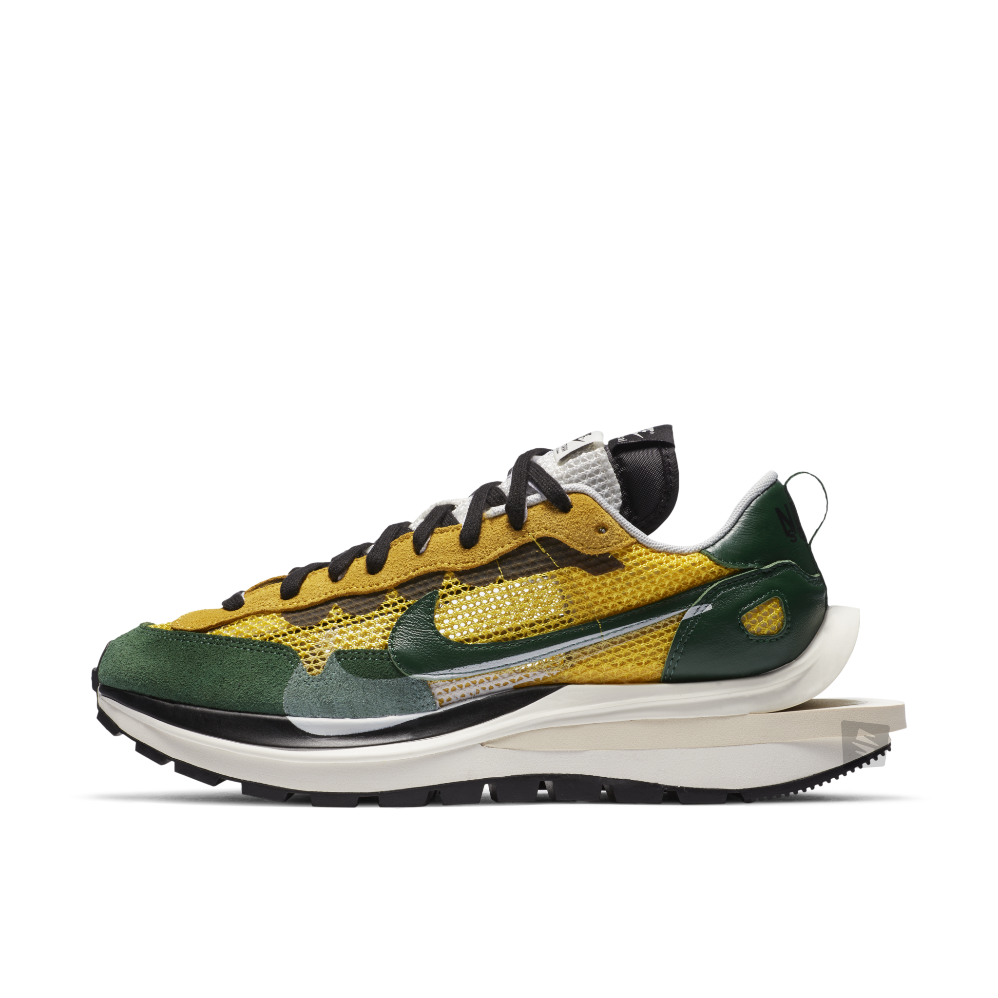 nike green and yellow sneakers