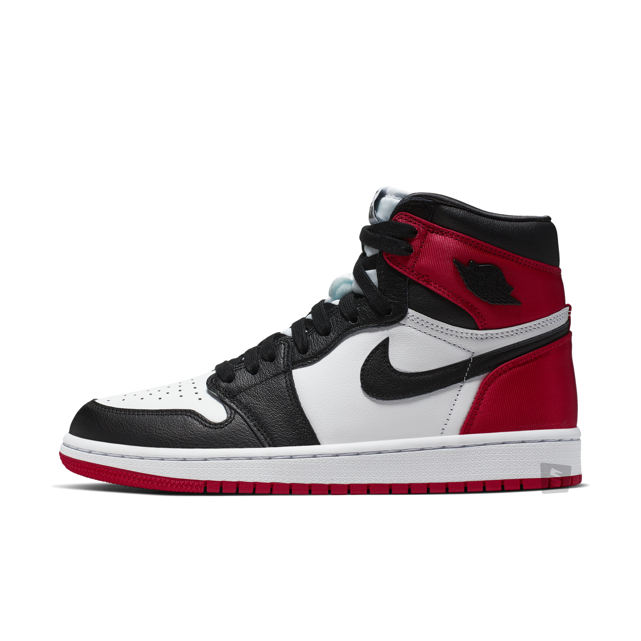 Air Jordan 1 High 'Satin Black Toe' (W 