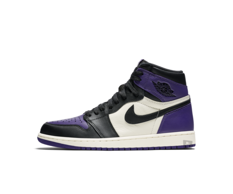 air jordan 1 purple high top