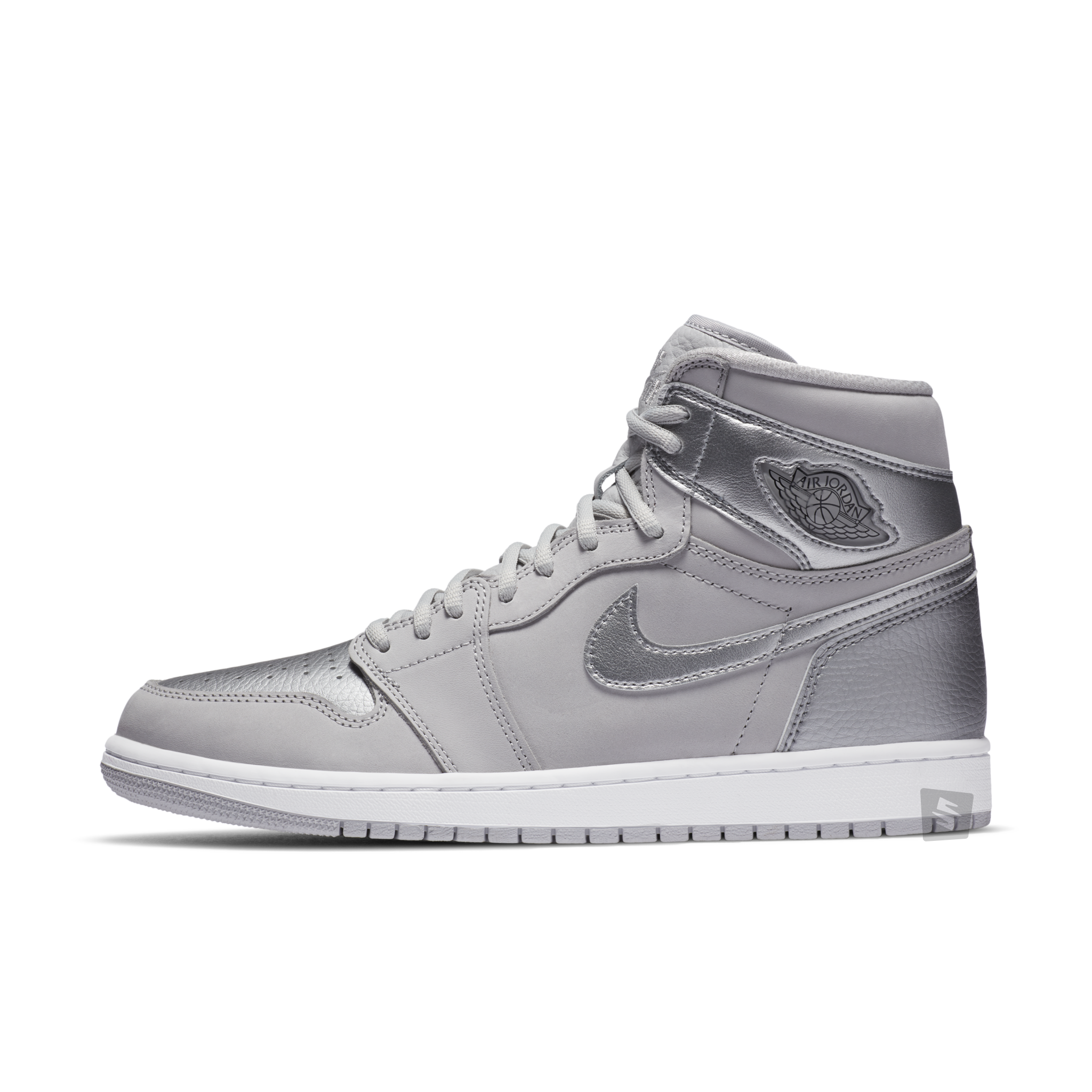 jordan air 1 grey and white