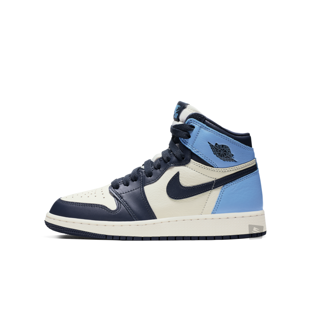 jordan 1 high retro unc obsidian