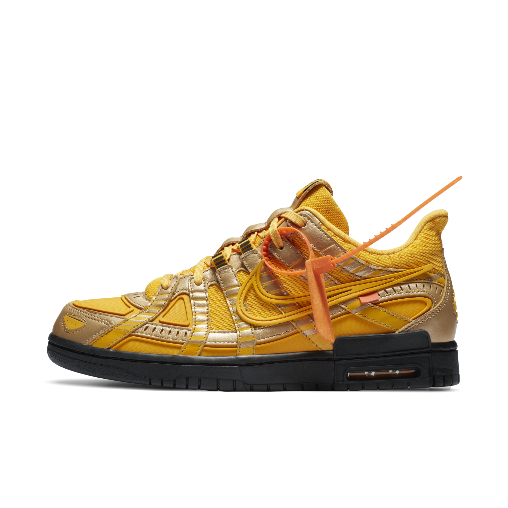 Nike X Off White Air Rubber Dunk University Gold Sneakin