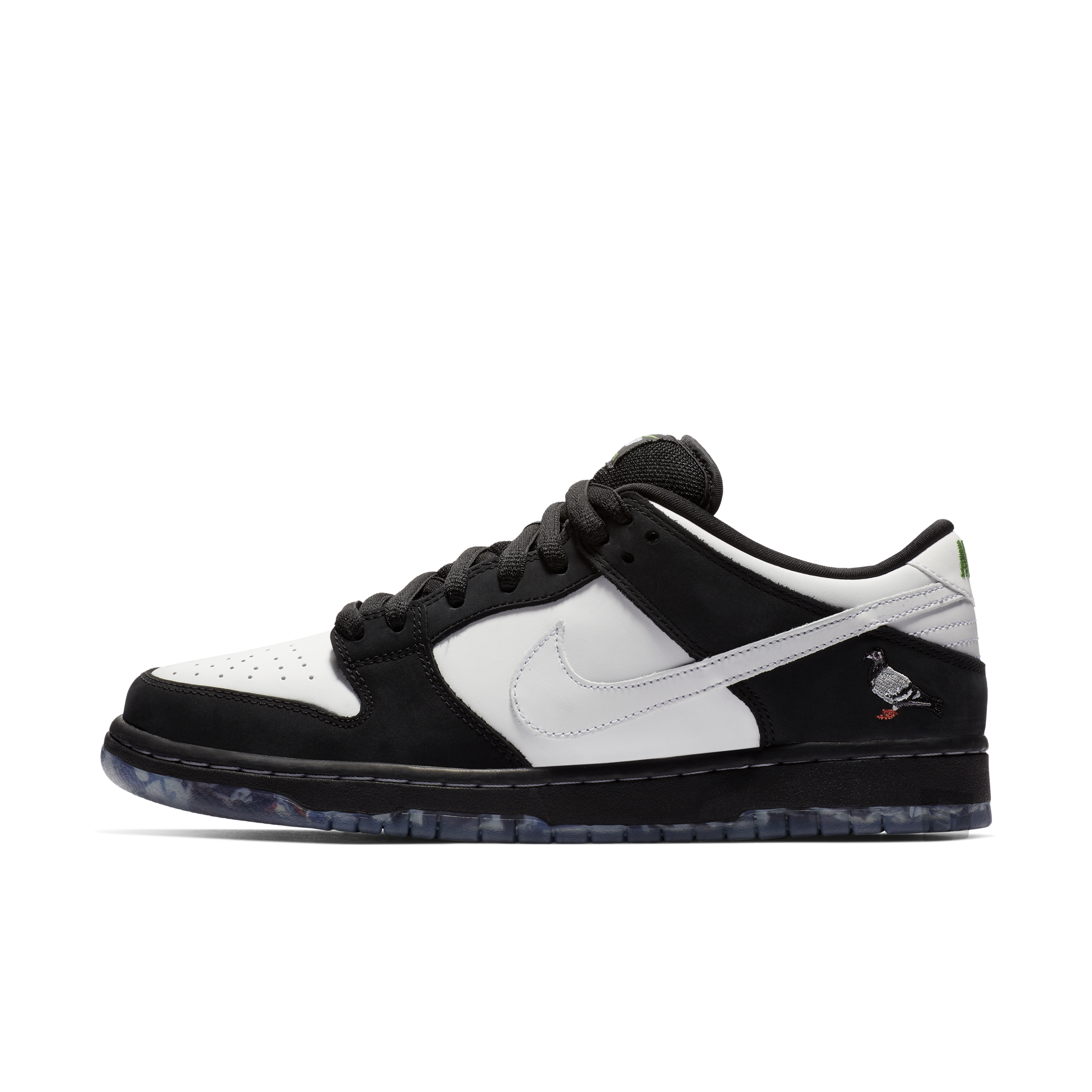 Nike SB Dunk Low 'Panda Pigeon' - Sneakin