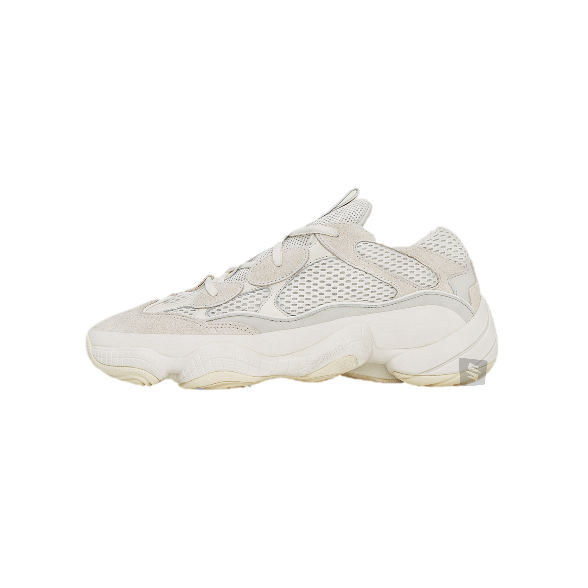 yeezy 500 bone white sneakers