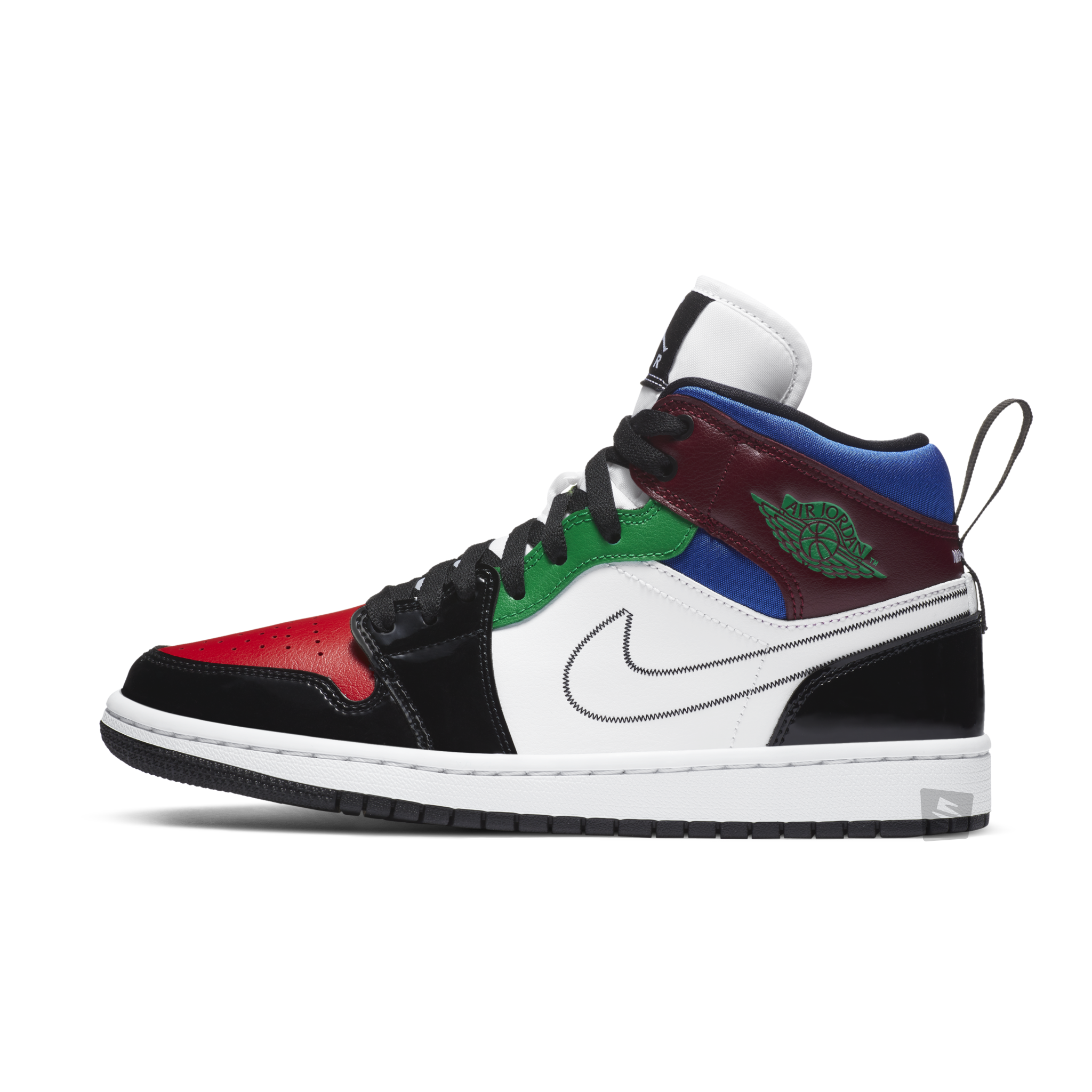 jordan 1 multicolor mid