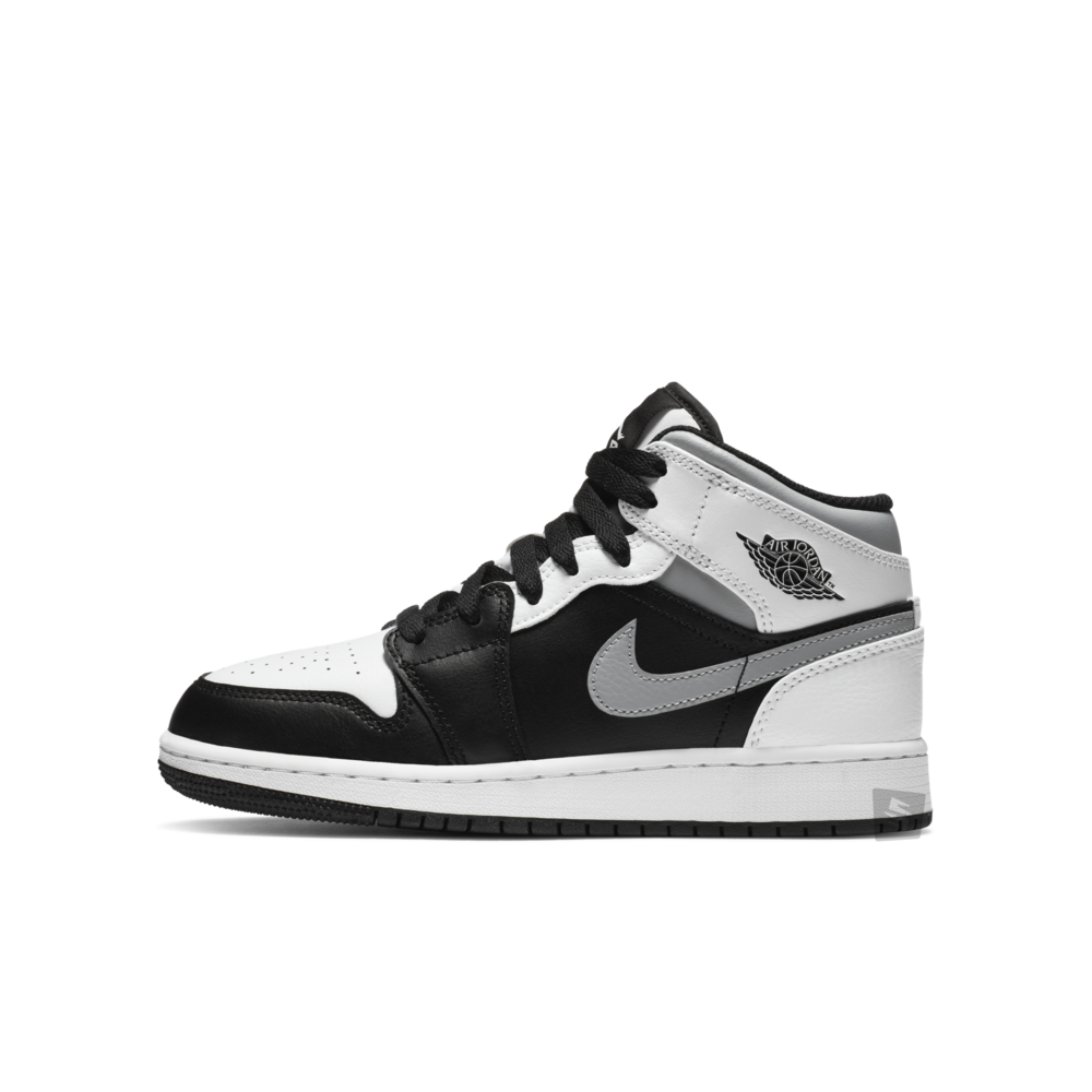 air jordan 1 mid white shadow
