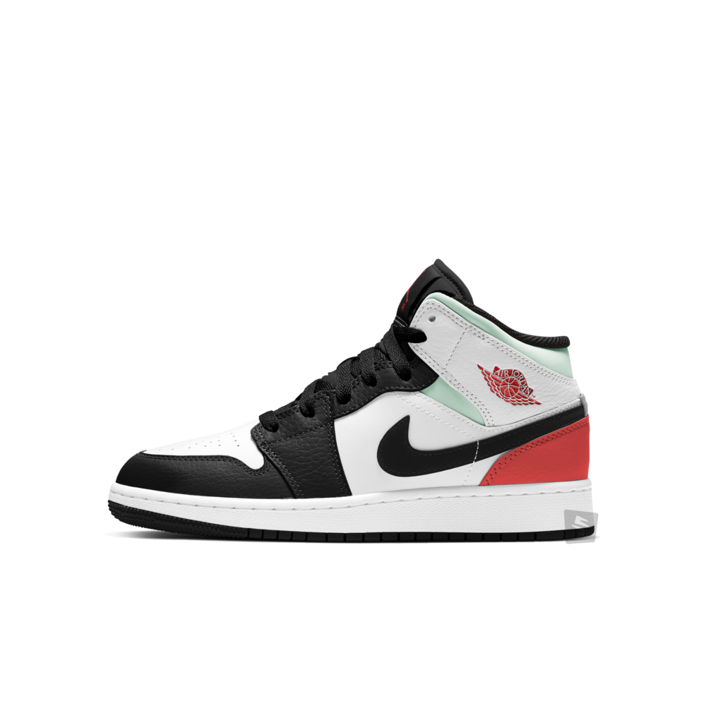 white black red jordan 1