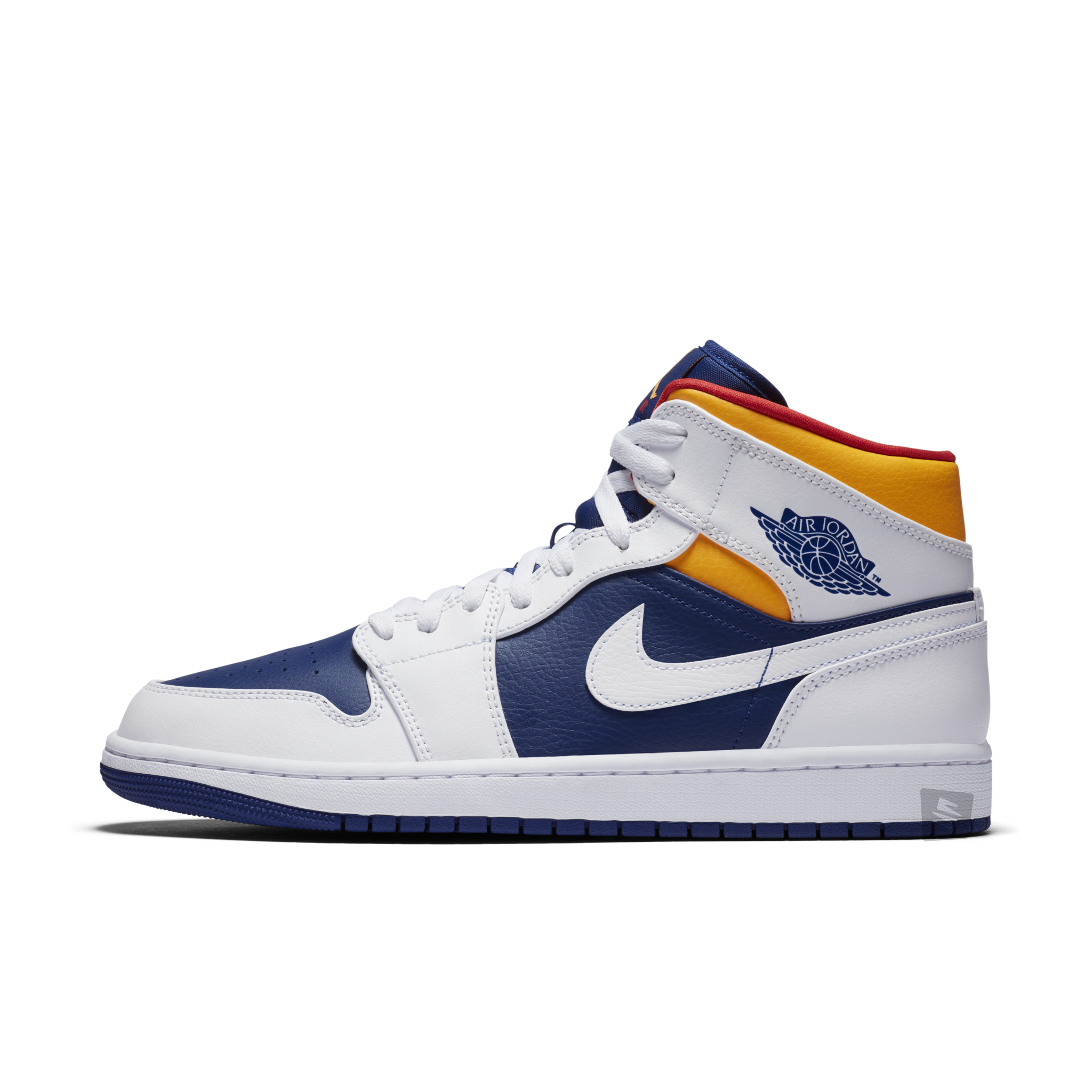 blue and orange jordan 1