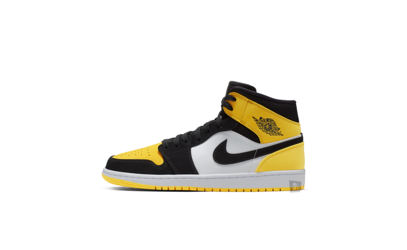 Air Jordan 1 Mid 'Yellow Toe' - Sneakin