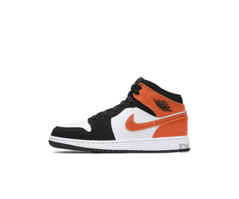orange mid jordan 1