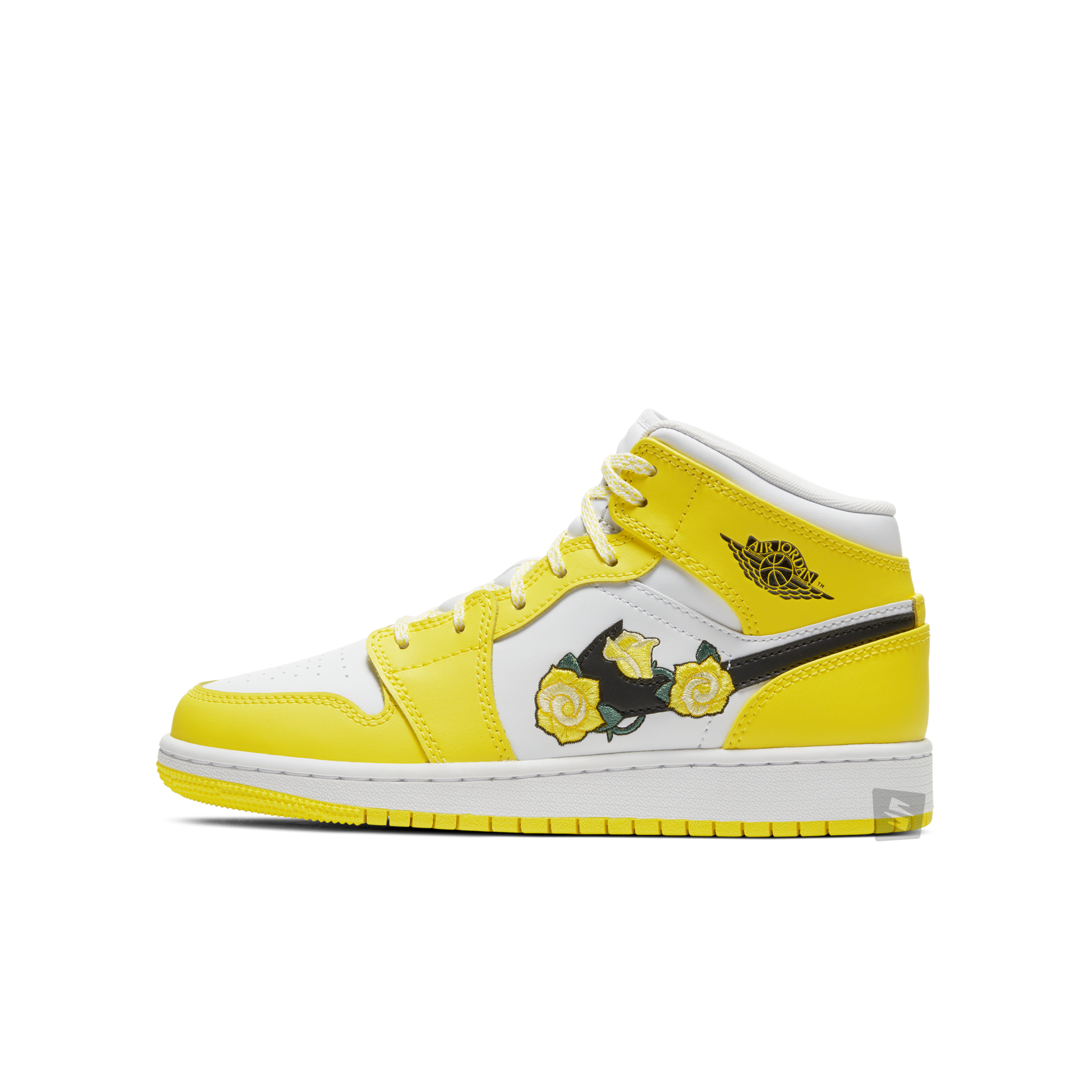 yellow jordan 1 mid