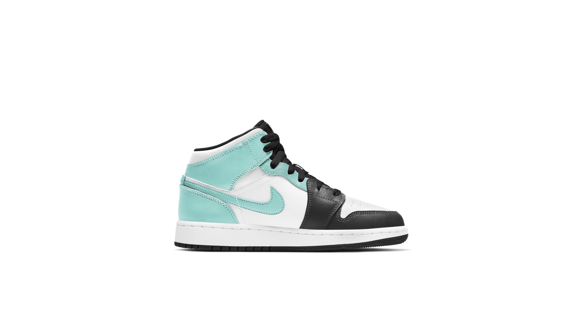 Air Jordan 1 Mid Igloo Gs Sneakin