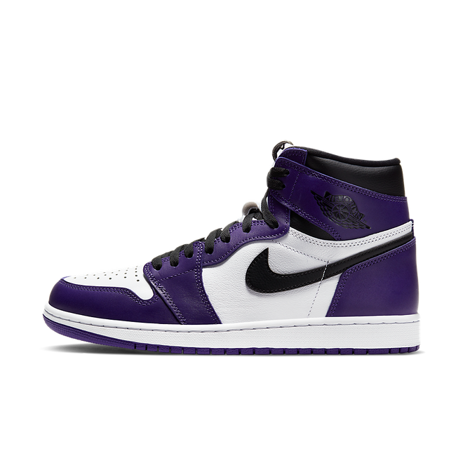 the white and purple jordans