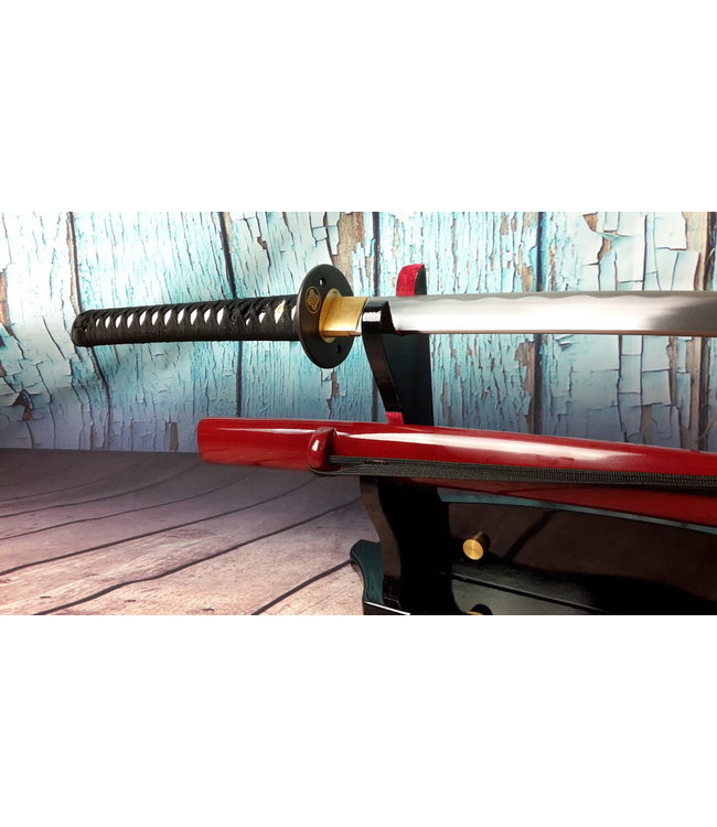 Samurai zwaard Ronin 47 donker rode saya