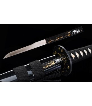 Samurai zwaard met kogatana mes