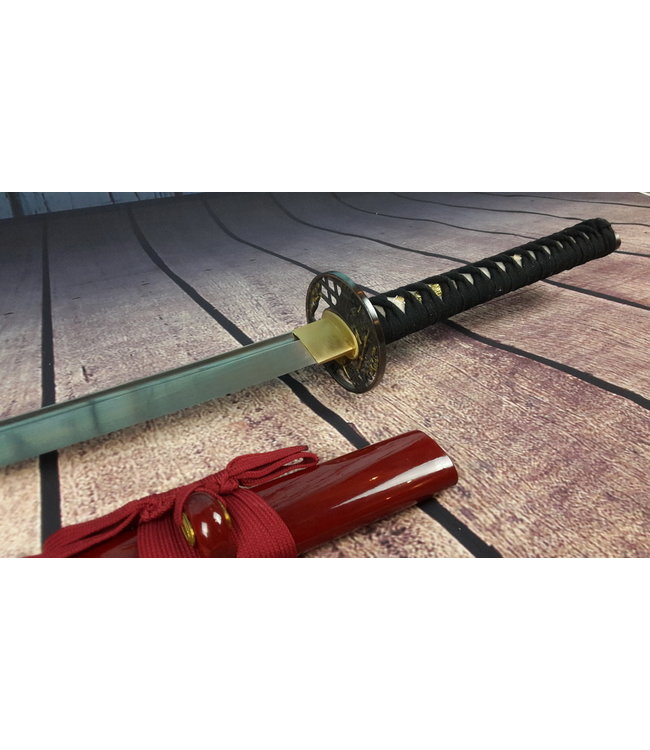 Samurai zwaard van gevouwen staal (n)