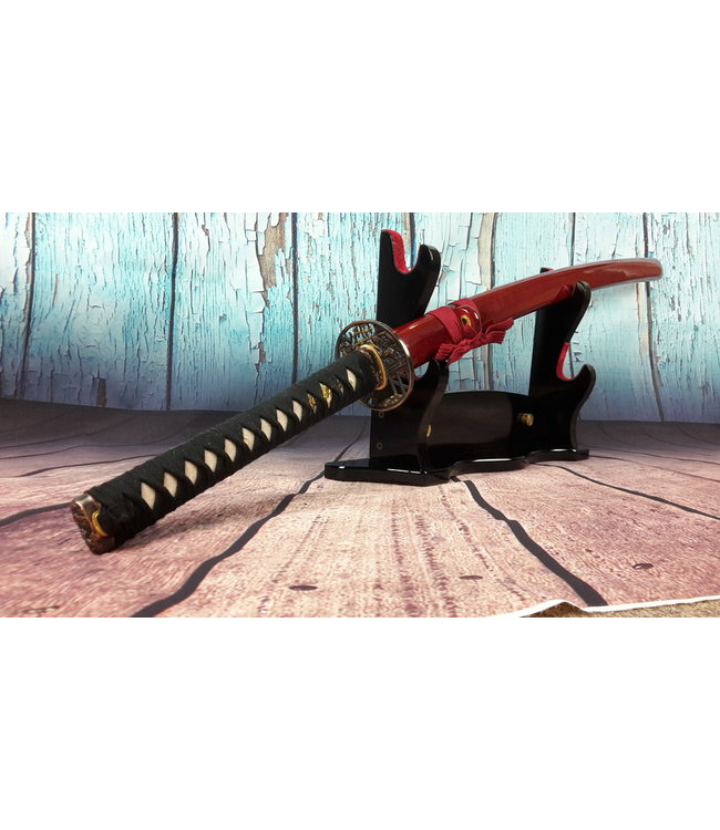 Samurai zwaard van gevouwen staal (n)