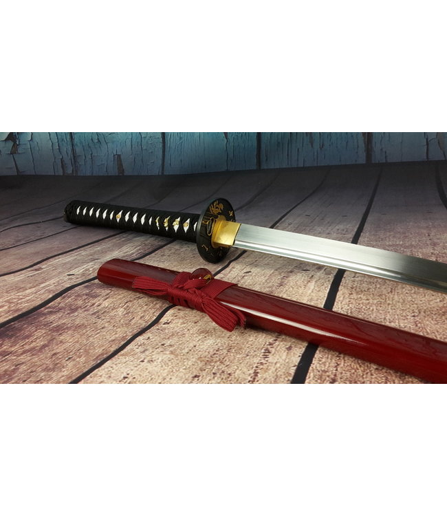 Samurai zwaard T rode saya