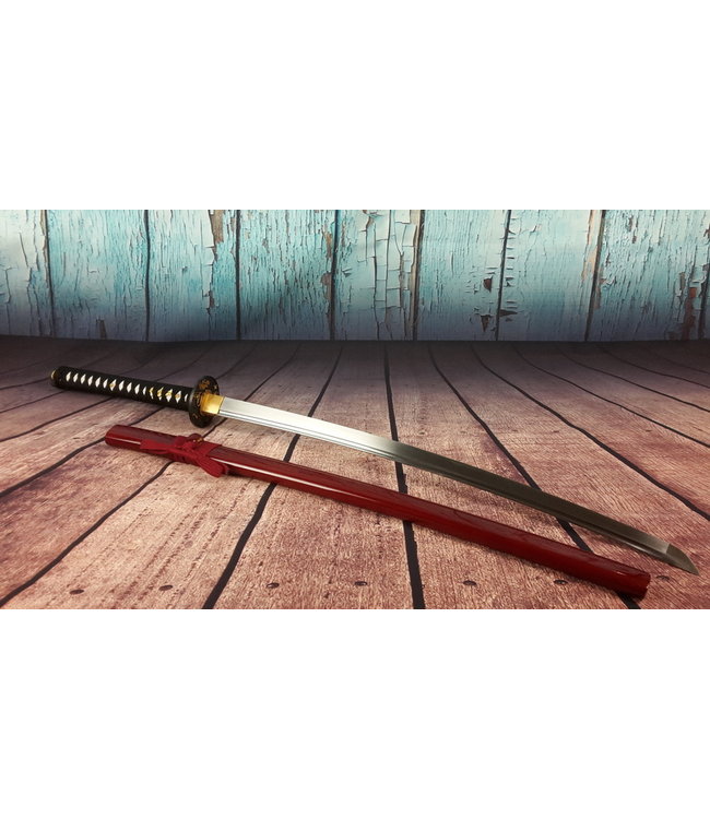 Samurai zwaard T rode saya