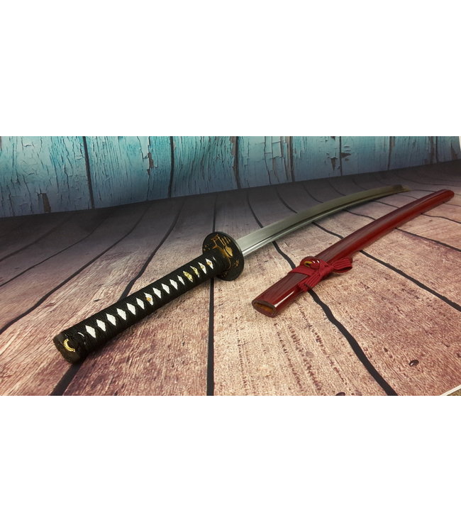 Samurai zwaard T rode saya