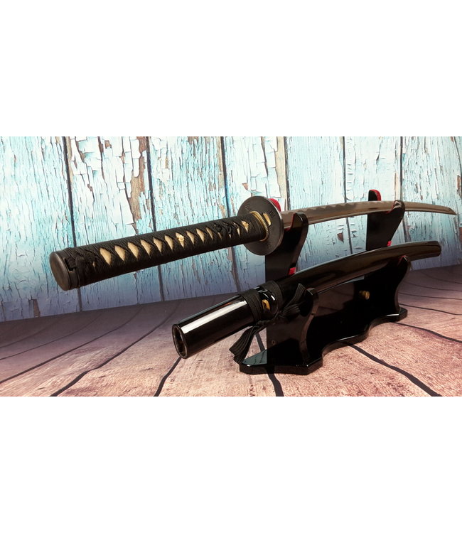 Samurai zwaard met japanse tekens