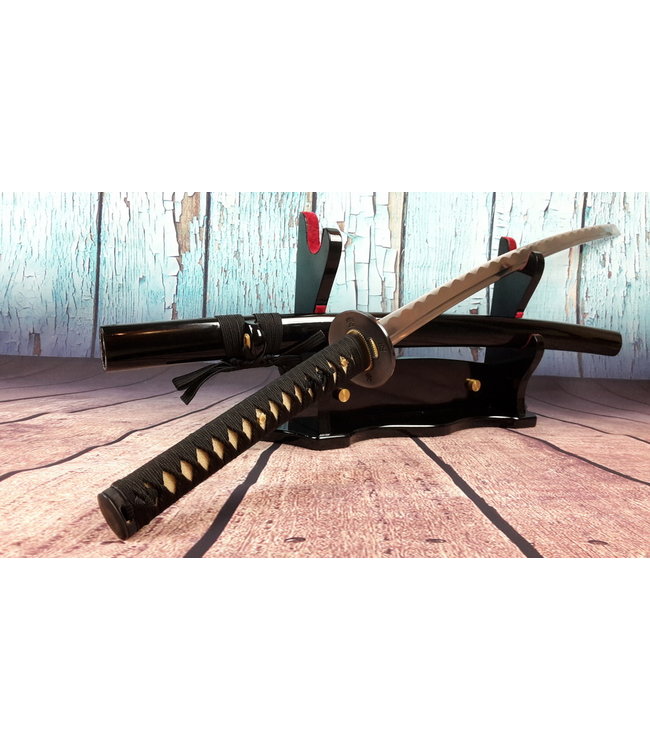 Samurai zwaard met japanse tekens