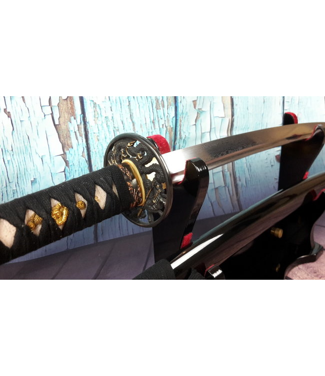 Damast staal samurai zwaard (D)