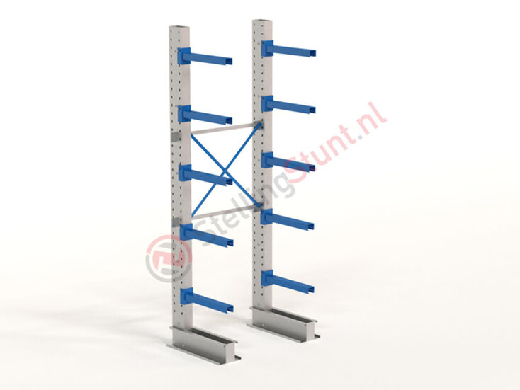 Draagarmstelling Basisvak Enkelzijdig 2964x1000x600mm (hxbxd)