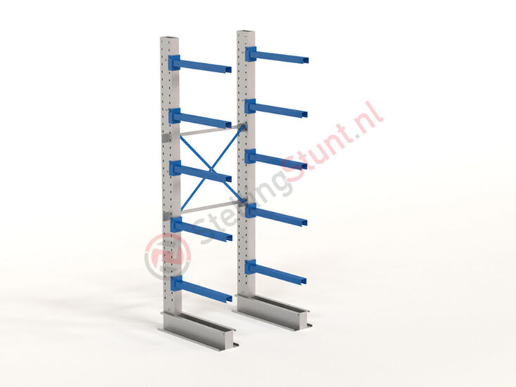 Draagarmstelling Basisvak Enkelzijdig 2964x1000x800mm (hxbxd)