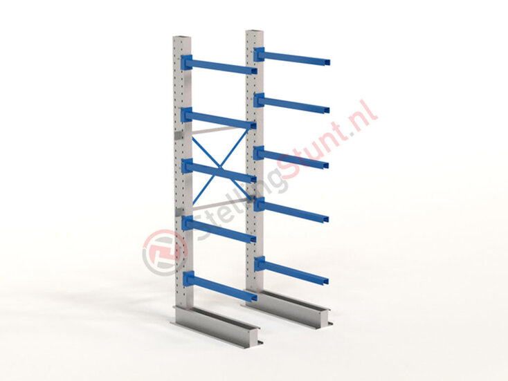 Draagarmstelling Basisvak Enkelzijdig 2964x1000x1000mm (hxbxd)