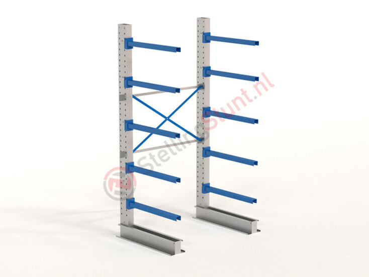 Draagarmstelling Basisvak Enkelzijdig 2964x1500x1000mm (hxbxd)